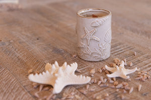 Ceramic Coastal Candle